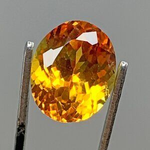 Certified Tiger Sapphire Gemstone